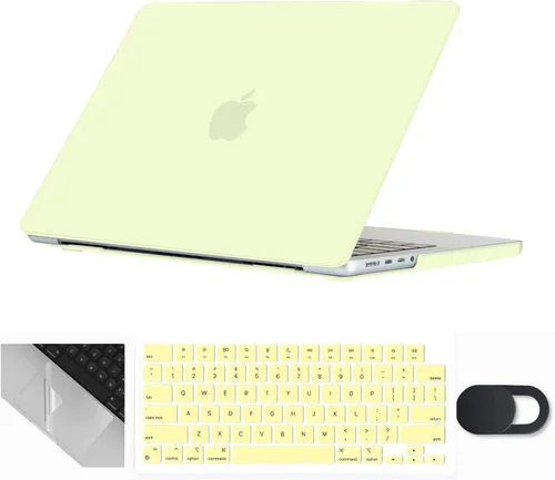 Vista 10 de Se7enline Funda rígida compatible con MacBook Pro de 16 pulgadas 2021/2022/2023/2024 para A2485 A2780 A2991 A3403 M4 M3 M2 M1 y teclado y protector