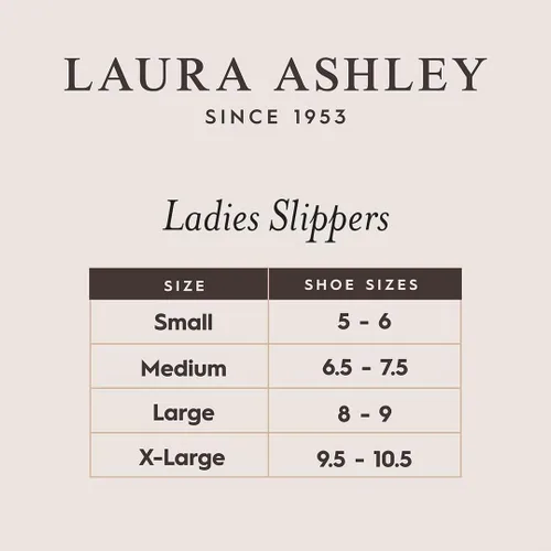Vista 7 de Laura Ashley Pantuflas tipo zueco de punto de puntada de diamante para niña con pompones