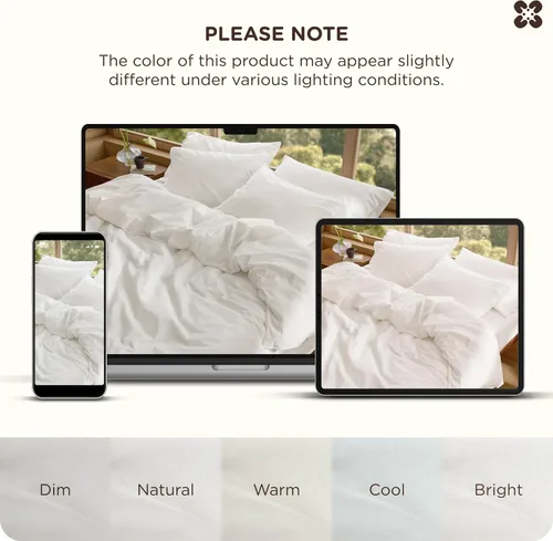 Vista 9 de Bedsure Funda de edredón de algodón tamaño individual – Funda de edredón de lujo con tejido slub 100% algodón con una textura similar al lino, ropa