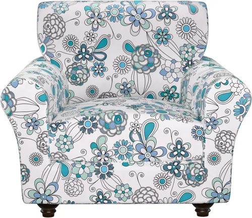 Vista 40 de Fundas elásticas para silla, fundas elásticas para sillón de 2 piezas, fundas de sofá lavables con diseño floral para sillón, protector de muebles