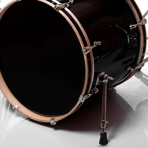 Vista 7 de 3pcs Black Rubber Drum Stand Feet, Anti Slip Floor Protectors for Kits