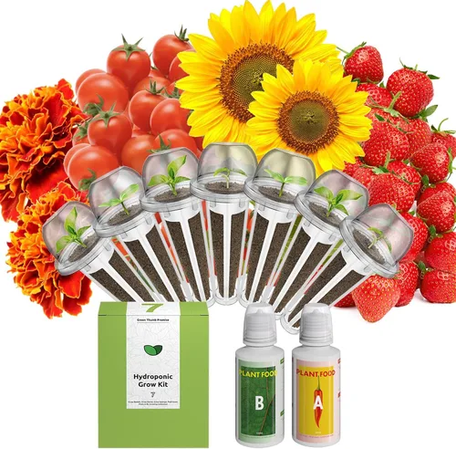 Vista 16 de inbloom Kit de vainas de semillas verdes para ensalada orgánica para AeroGarden, sistema de cultivo hidropónico Ahopegarden, alimento bajo