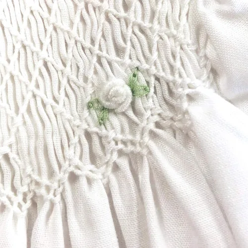 Vista 5 de Petit Ami Vestido de día para niña de obispo fruncido