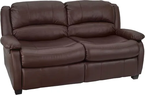 Vista 11 de RecPro Colección Charles Sofá biplaza de 65 pulgadas Colchón de espuma viscoelástica Sofá extraíble Mueble RV Castaño