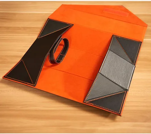 Vista 6 de DB11 Cajas de vino para champán - Caja de vino individual plegable (negro)