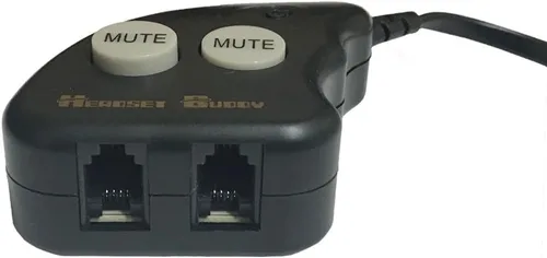 Vista 3 de Agent Buddy - Adaptador de interruptor de entrenamiento lado a lado para conexiones RJ9/RJ10/RJ22 (HM-RJ9)
