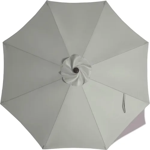 Vista 28 de ABCCANOPY Sombrilla para Exteriores de 7.5 pies, Repuesto de Cubierta Superior Compatible con 6 Varillas (Azul)