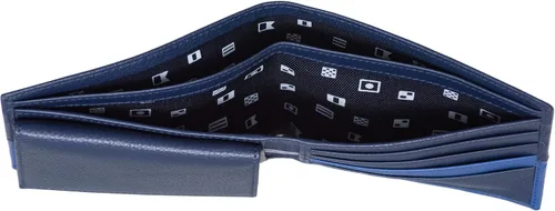 Vista 3 de Nautica Pebble Two-Tone Leather Wallet
