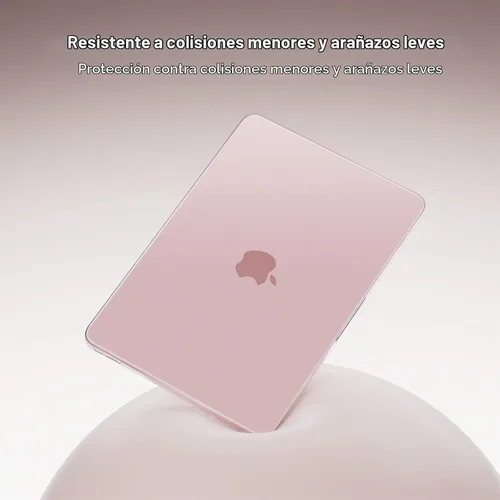 Vista 6 de MOSISO Compatible con MacBook Neo Case 13 pulgadas 2026 A3404 A18 Pro Chip Rubor
