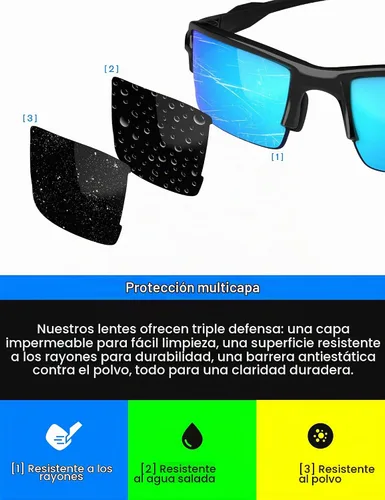 Vista 3 de Juego de 5 lentes de repuesto para hombre Oakley Sliver XL OO9341 S01