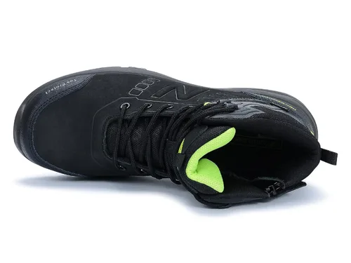 Vista 2 de New Balance Botas industriales de punta compuesta para hombre, color negro, 9 ancho