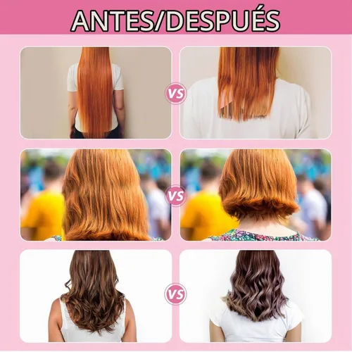 Vista 8 de Kit profesional de corte de cabello para mujeres, fácil de usar, recortador de pelo de puntas abiertas, herramientas de corte de cabello