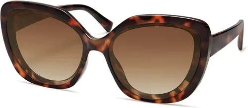 Vista 3 de SOJOS Gafas de sol cuadradas retro de gran tamaño para mujer persianas vintage gafas de sol grandes modernas y atrevidas de diseñador Sunnies SJ2256