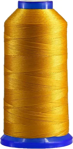 Vista 10 de Selric [1200 yardas/26 colores disponibles] Tex 135 Hilo de nailon unido para costura de cuero 420D/3 T135#138 Hilo de tapicería resistente