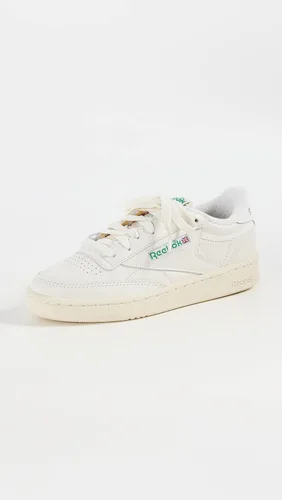 Vista 2 de Reebok Club C 85 - Tenis de moda para mujer, color marfil, Beigeazul, 0