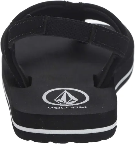 Vista 3 de Volcom Sandalia Victor unisex para niños grandes gris azul 9