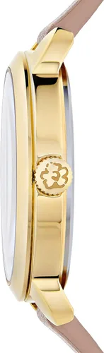 Vista 3 de Ted Baker Señoras Marrón Claro Cuero Vegano Correa Reloj (Modelo BKPFLS3049I), Marrón, Moderno