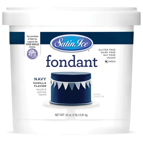 Vista 11 de Satin Ice - Fondant de café moca y menta Blanco