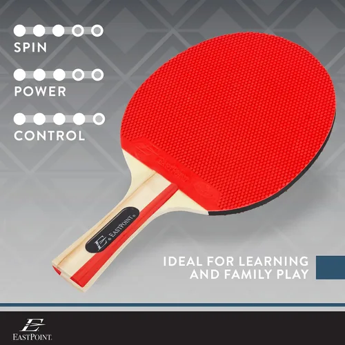 Vista 3 de EastPoint Ping Pong Paddle Sets - Choose 2 Player Table Tennis Paddle Set, or 4 Player Deluxe Kit with Balls and Storage Case