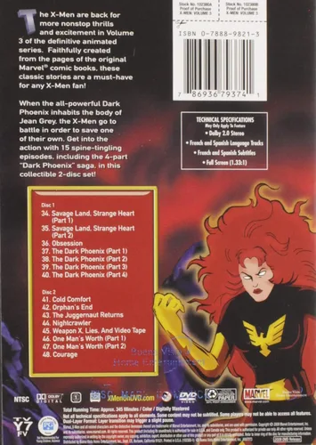 Vista 2 de X-Men: Volume Three (Marvel DVD Comic Book Collection)
