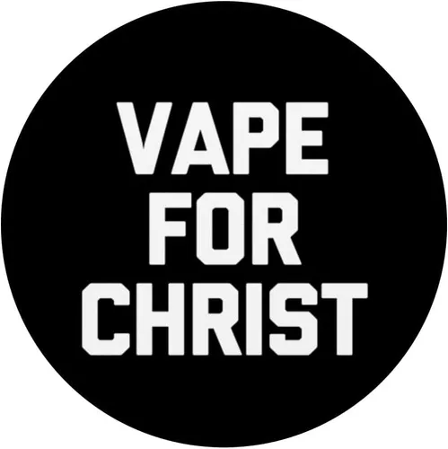 Vista 3 de Vape For Christ - Divertido dicho Vape Pen Humor Fumar Vaping PopSockets intercambiables PopGrip