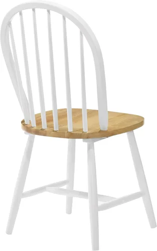 Vista 9 de Coaster Home Furnishings - Cinder - Madera dura asiática - Sillas de comedor sin brazos estilo Windsor con estilo rústico - Cocina y comedor