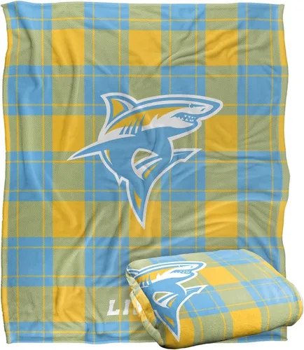 Vista 36 de LOGOVISION St John's University Campus Plaid Spirit Silky Touch Manta súper suave 36 x 58 pulgadas
