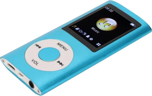 Vista 6 de Zunate Reproductor de MP4, reproductor de música MP3 con pantalla LCD de 1.8 pulgadas, reproductor de MP3 MP4 de música digital portátil sin