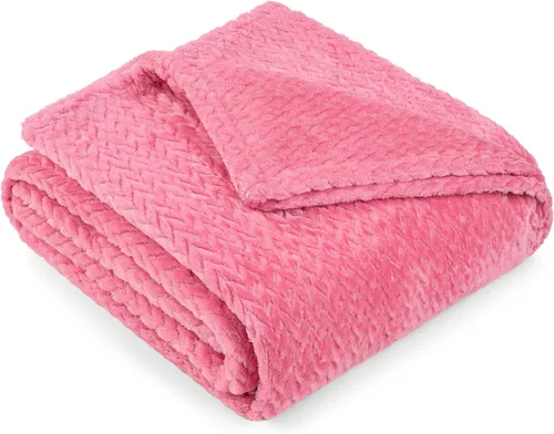 Vista 39 de PAVILIA - Manta de forro polar suave y sólida de color negro para sofá, mantas ligeras y mullidas y cálidas para cama, manta de franela mullida