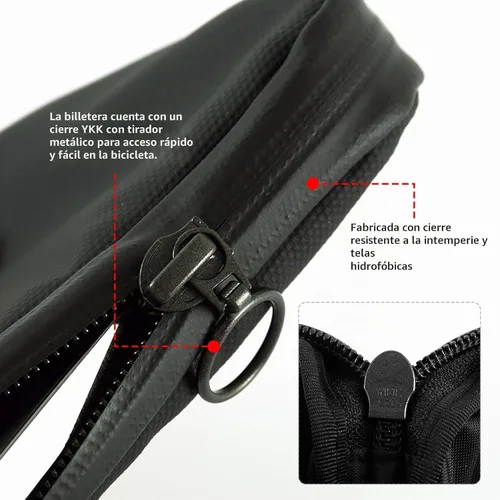 Vista 3 de YKYWBIKE Ciclismo Essentials Funda para teléfono celular, bolsa de herramientas de montaña para Jersey Ebike Bicicletas, impermeable, a prueba