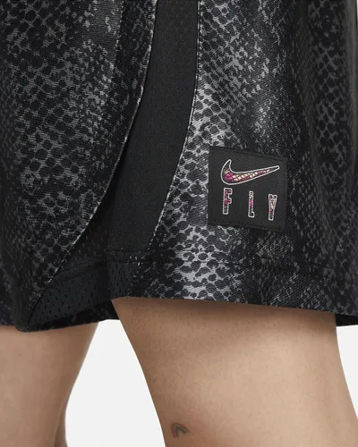 Vista 5 de Nike Pantalones cortos de baloncesto Dri-FIT Rebel Fly para mujer
