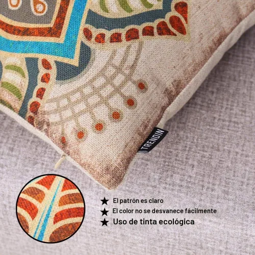 Vista 7 de TRENDIN PL1104TR - Funda de almohada para sofá de 12 x 20 pulgadas, decoración marina marina, rectangular, de poliéster, decoración rústica
