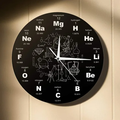 Vista 6 de Tabla periódica de 12 pulgadas de los elementos del arte de la pared