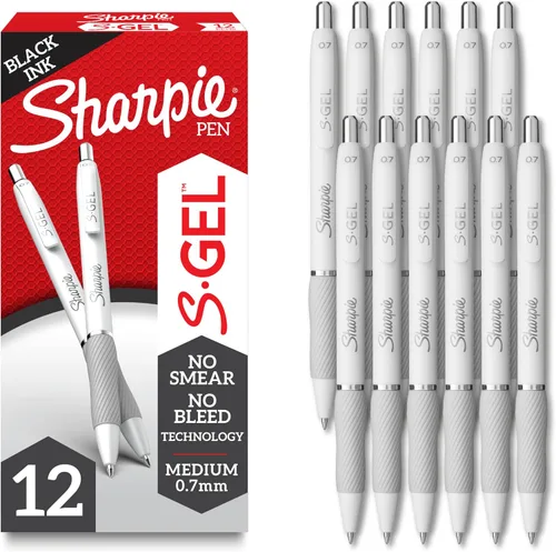 Vista 7 de Sharpie Bolígrafos de gel S-Gel, punta media, barril de rubor intenso Blush Bold