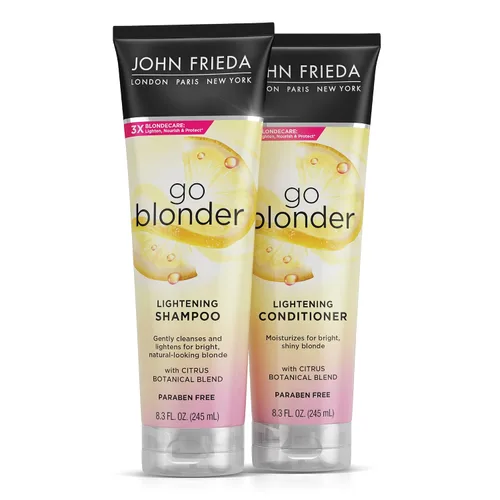 Vista 11 de John Frieda Go Blonder - Juego de champú y acondicionador aclarador