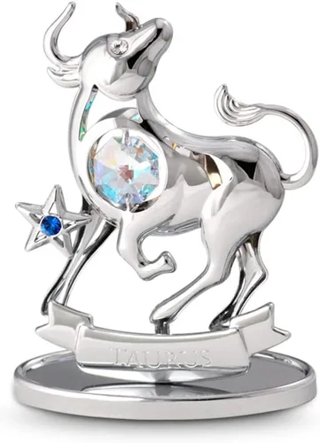Vista 39 de CRYSTOCRAFT Regalo de sagitario, adorno de constelación con cristal austriaco, adorno de cristal de signo del zodiaco, colección de decoración