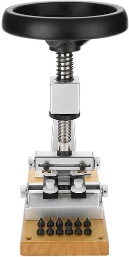 Vista 9 de Focket Abridor de caja de reloj, herramienta de reparación de reloj con rosca 5700, herramienta de reparación de reloj de pulsera con 6 troqueles