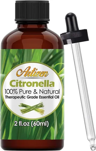 Vista 66 de Aceite esencial Artizen (100 % puro y natural, sin diluir) de calidad terapéutica, botella gigante. Ideal para aromaterapia, relajación, terapia