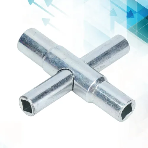 Vista 3 de Herramienta de llave Sillcock 4 en 1 para grifos de agua y grifos Llave de baño multifuncional