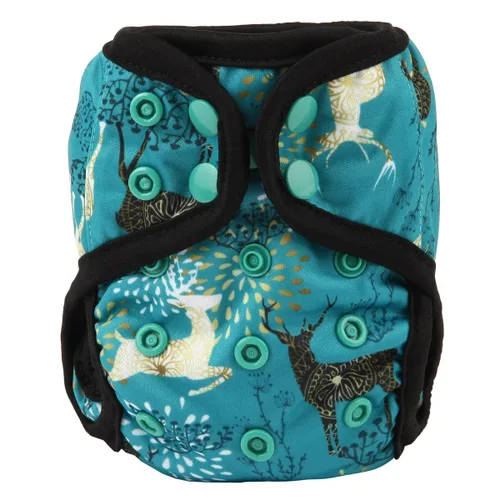 Vista 19 de Pañal para bebé recién nacido, 8lbs-10lbs (animal nativo americano)