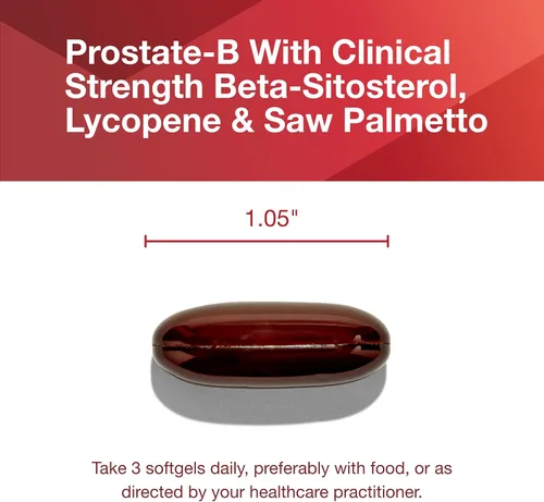 Vista 7 de PROTOCOL FOR LIFE BALANCE Prostate-B Clínica Fuerza Clínica, Hombres, 90 Cápsulas Blandas Prostate Health Supplement for Men, with Beta