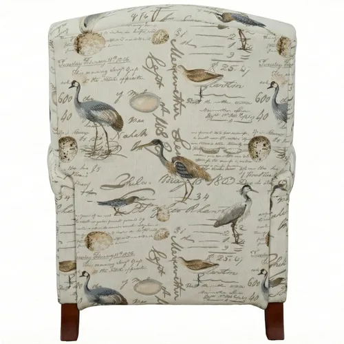 Vista 5 de Sunset Trading Accent - Reclinador reclinable, marfil/marrón/gris