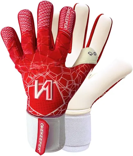 Vista 9 de ONEKEEPER C-TEC - Guantes de portero de nivel profesional para niños, jóvenes y adultos, guantes de portero de fútbol GK Látex de contacto