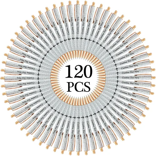 Vista 56 de Aolun 10 bolígrafos personalizados con nombre, bolígrafo retráctil con mensaje de texto para mujeres, enfermeras, escritura, cumpleaños, graduación