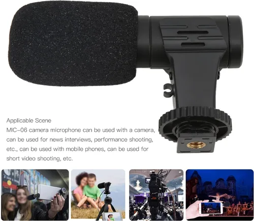 Vista 7 de Acuvar Cámara digital 4K Kit de vlogging de 48MP con micrófono, 2 baterías, lente gran angular, pantalla abatible de 180°, WiFi, zoom de 16X