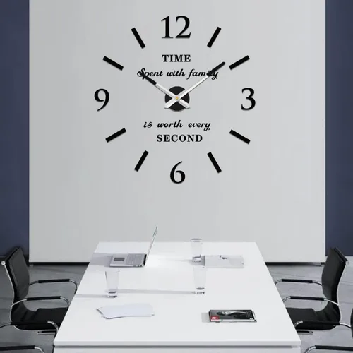 Vista 9 de VANGOLD Reloj de pared para decoración de sala de estar