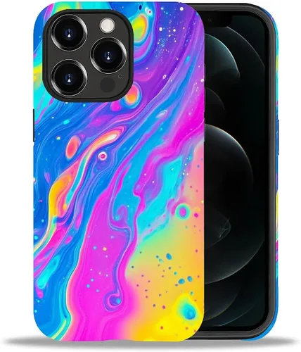 Vista 11 de DAIZAG Funda compatible con iPhone 11, hermoso color arena, patrón completo, carcasa rígida híbrida de plástico TPU + funda de protección