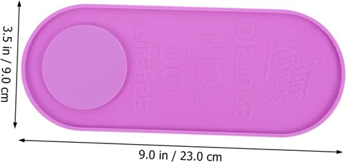 Vista 2 de VILLCASE Moldes de silicona, 2 moldes para manualidades para pomo de puerta, moldura decorativa