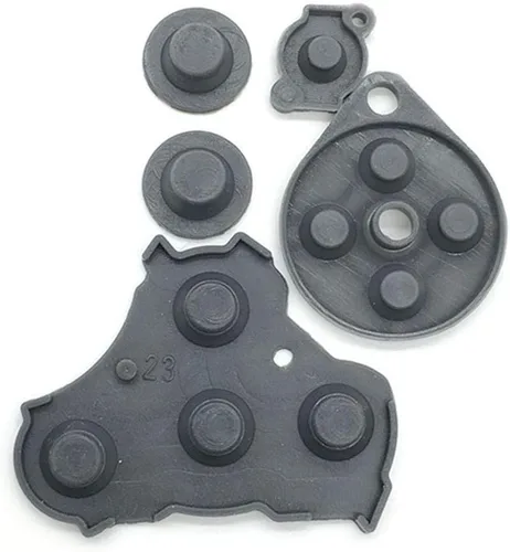 Vista 5 de Almohadilla de goma de silicona de repuesto para mando de Nintendo Gamecube NGC