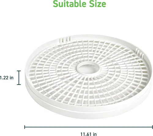 Vista 4 de Cosori Accesorios para deshidratadores de alimentos, bandejas de plástico